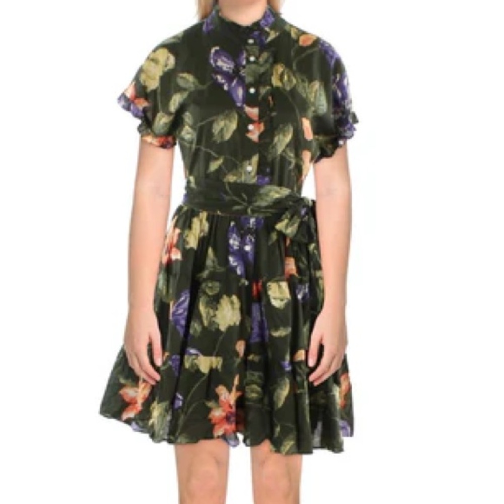 NWT Lauren Ralph Lauren Floral Dress, Size 8